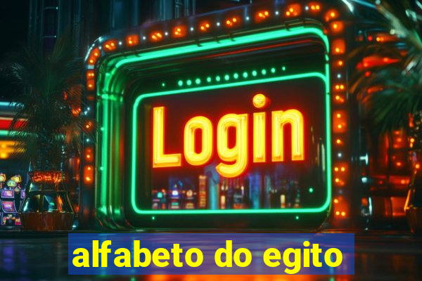 alfabeto do egito